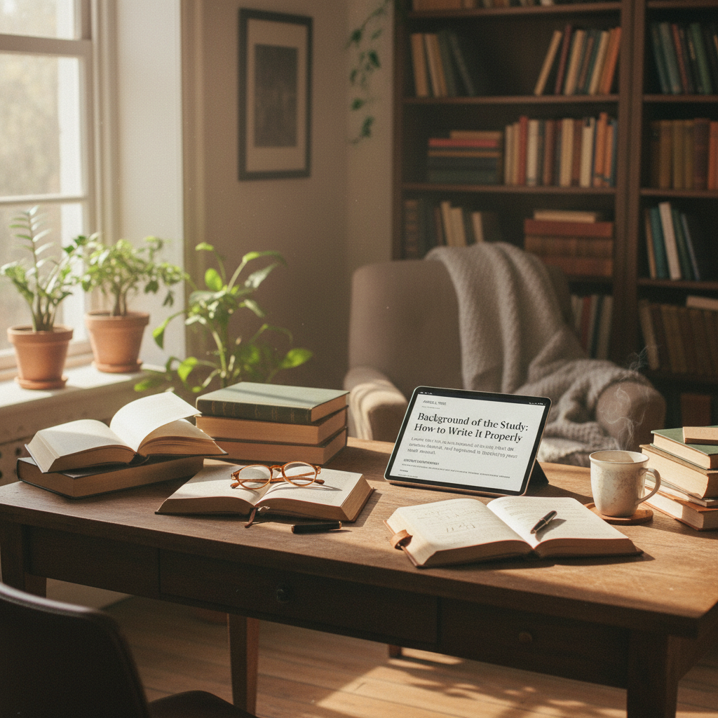 Writing the Background of the Study: A Definitive Guide — Th